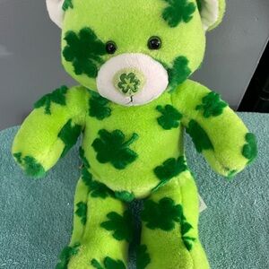 Green Shamrock Teddy Bear